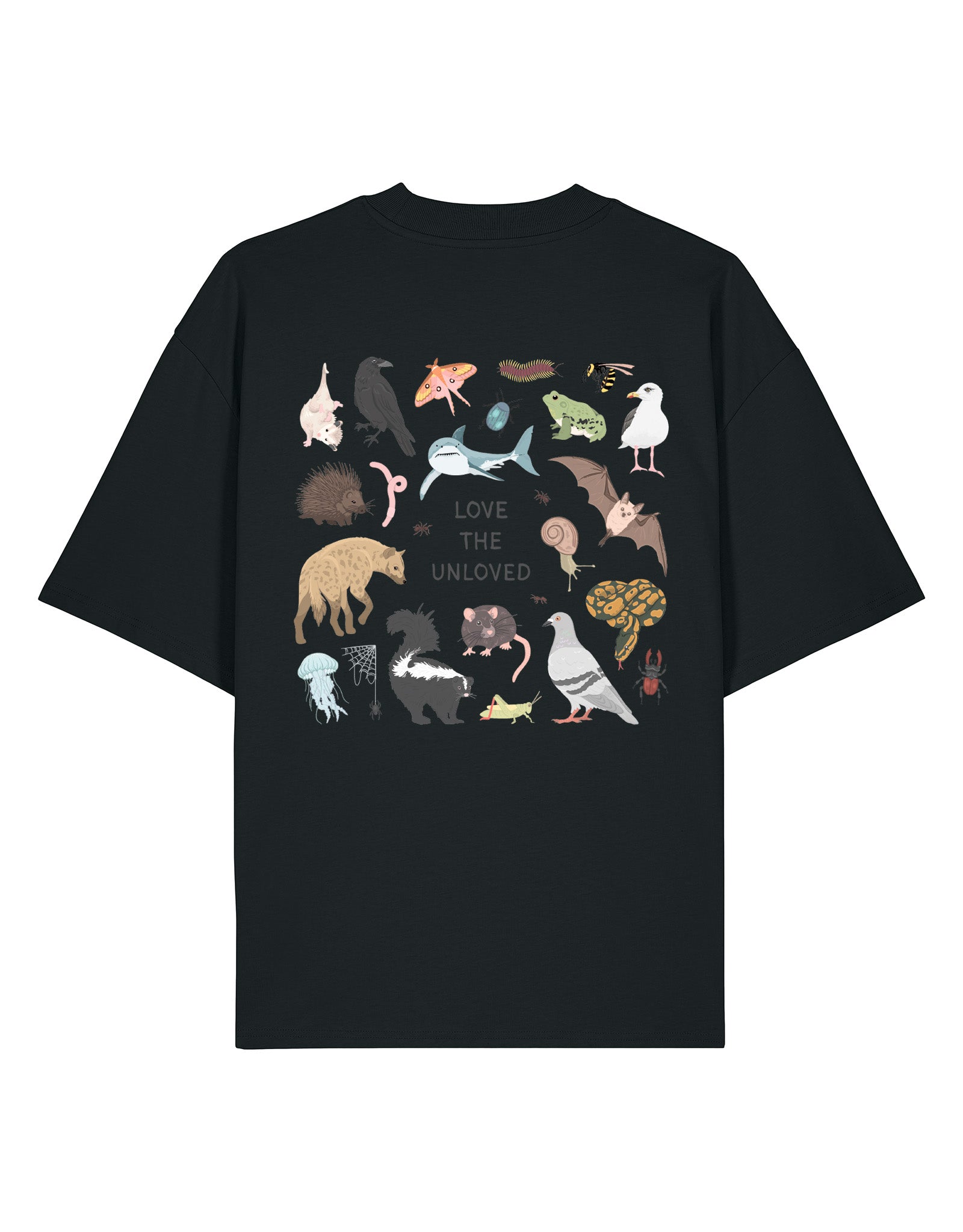 Love The Unloved Printed Unisex Oversized Tee