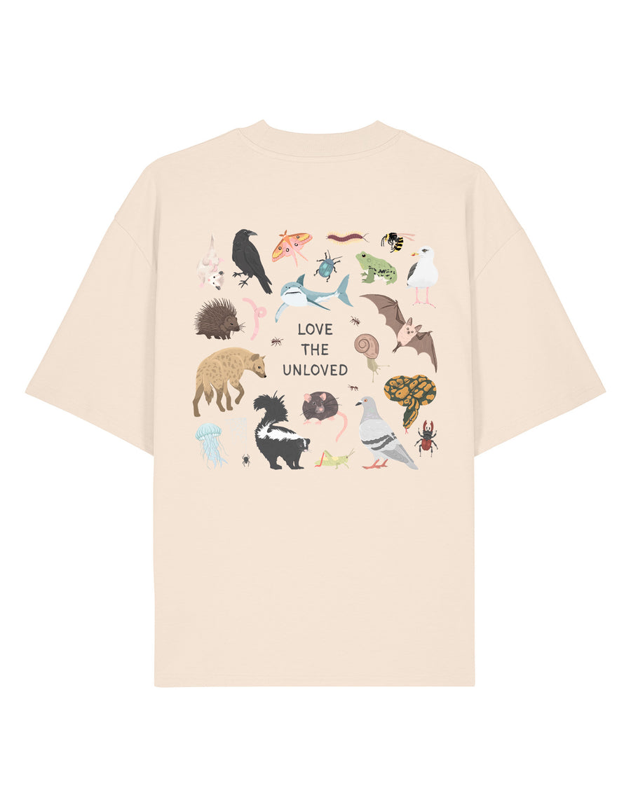 Love The Unloved Printed Unisex Oversized Tee