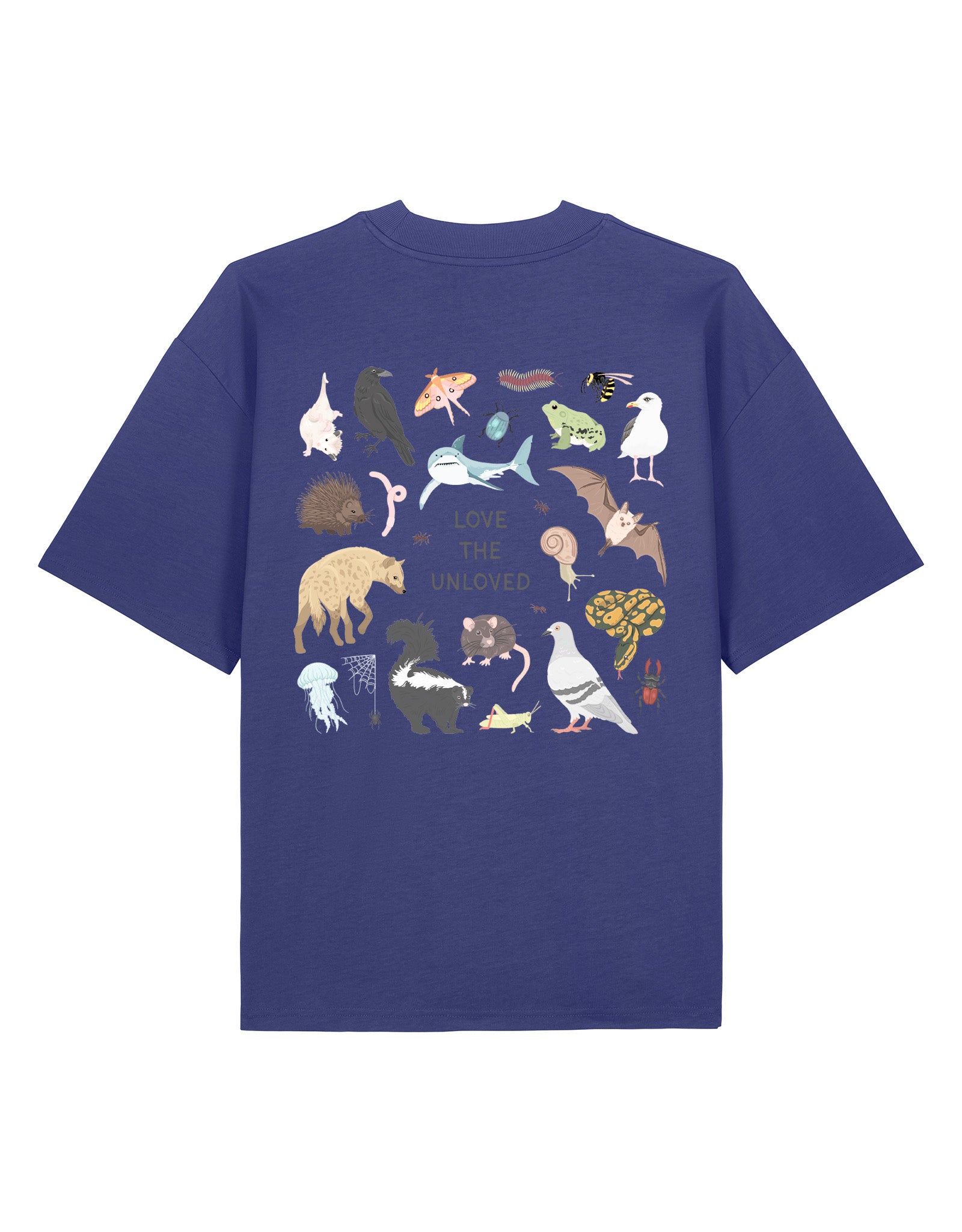 Love The Unloved Printed Unisex Oversized Tee