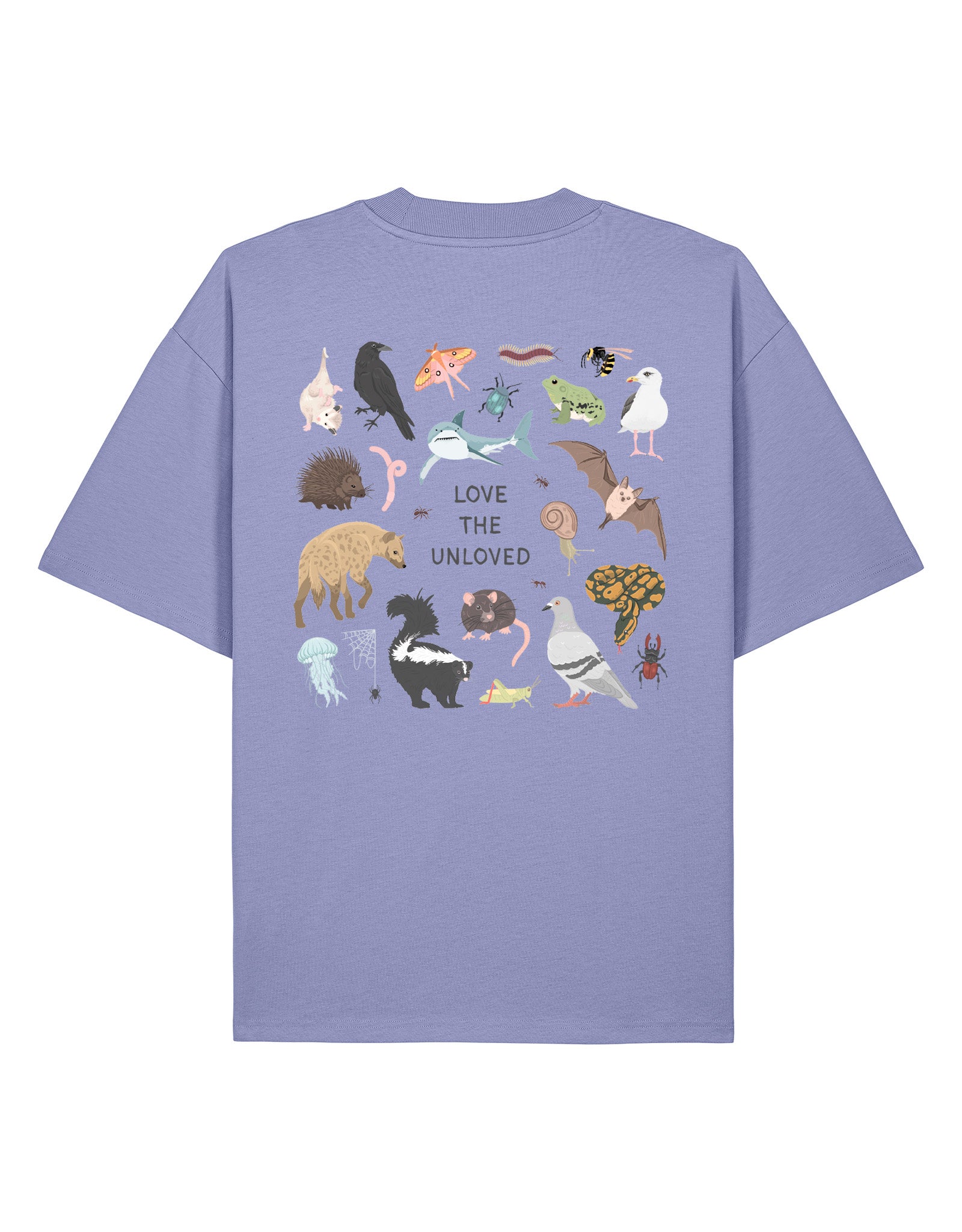 Love The Unloved Printed Unisex Oversized Tee