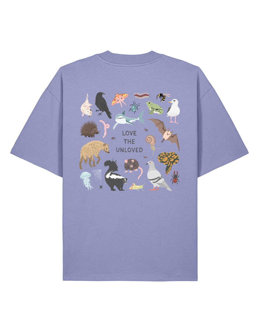 Love The Unloved Printed Unisex Oversized Tee