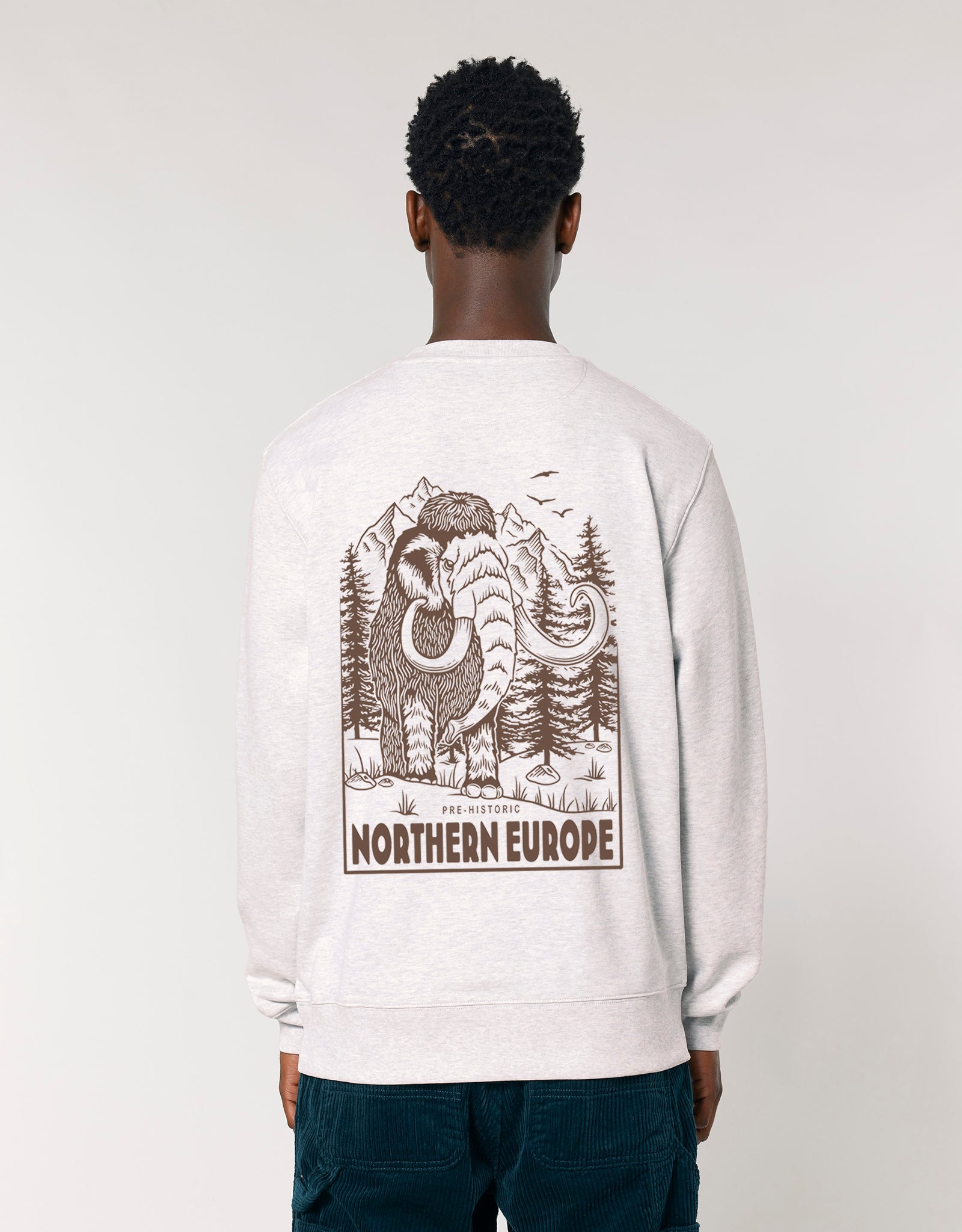 Mammoth Printed Unisex Sweatshirt