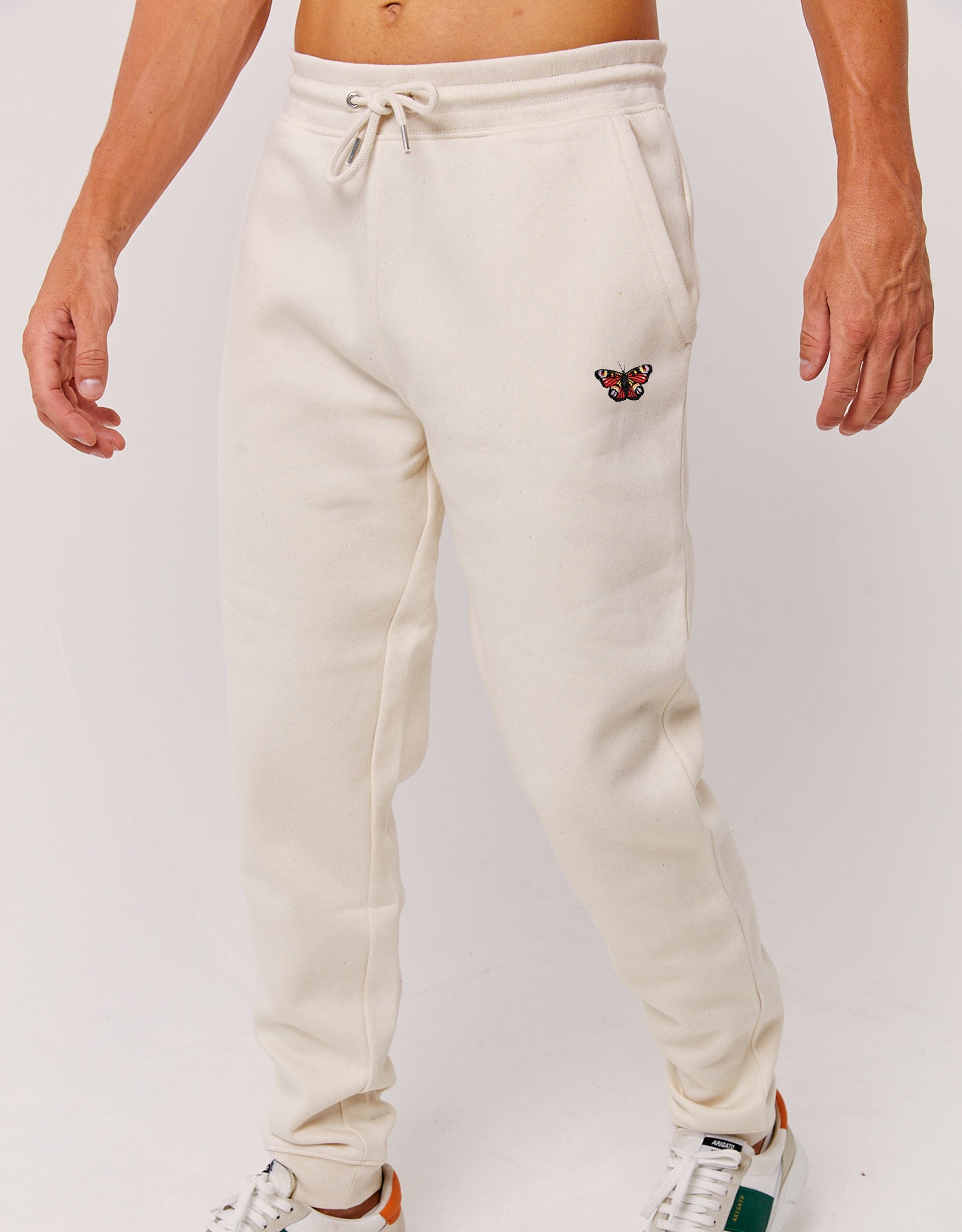 Butterfly Embroidered Unisex Sweatpants