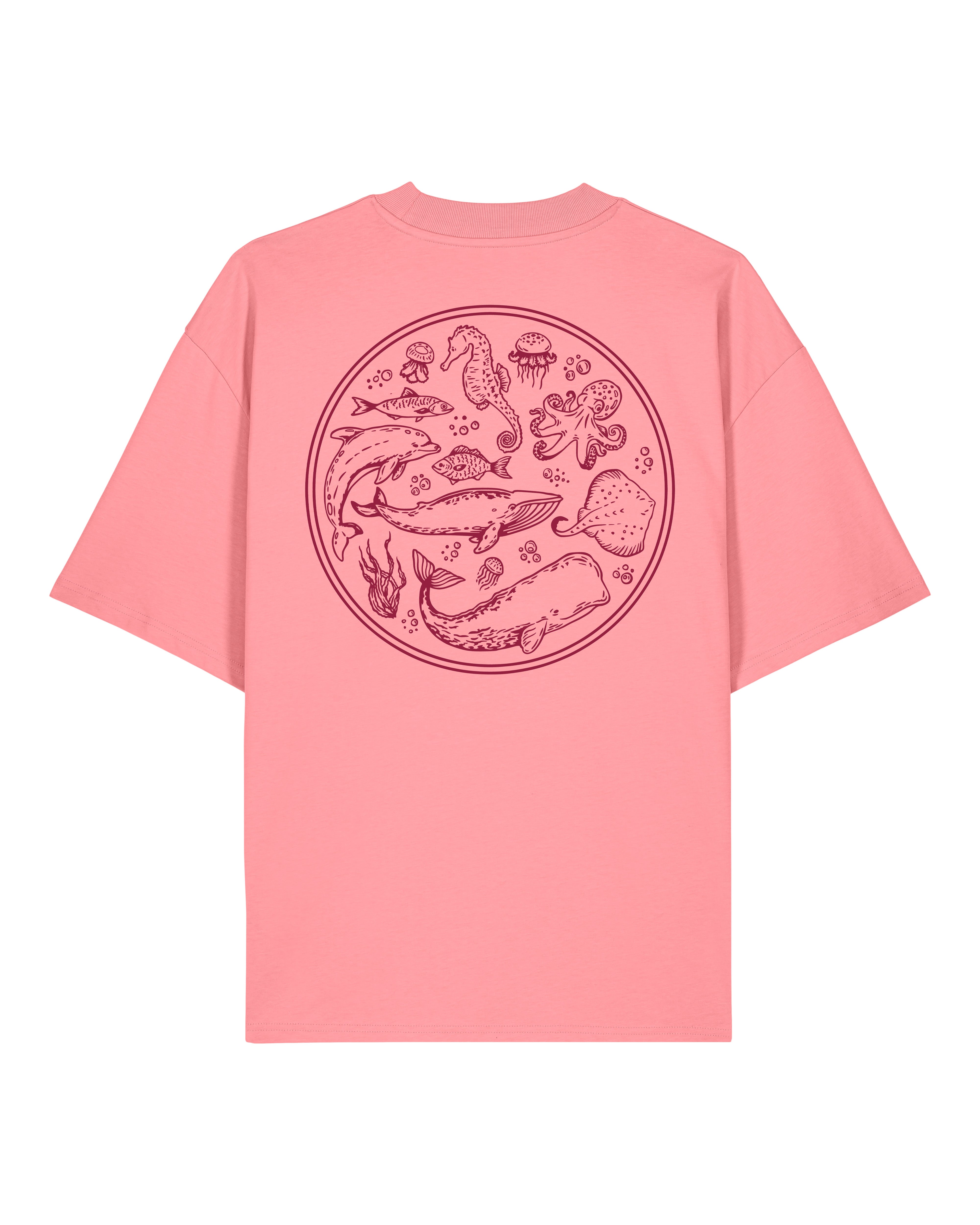 PRE ORDER - Ocean Printed Unisex Oversized Tee
