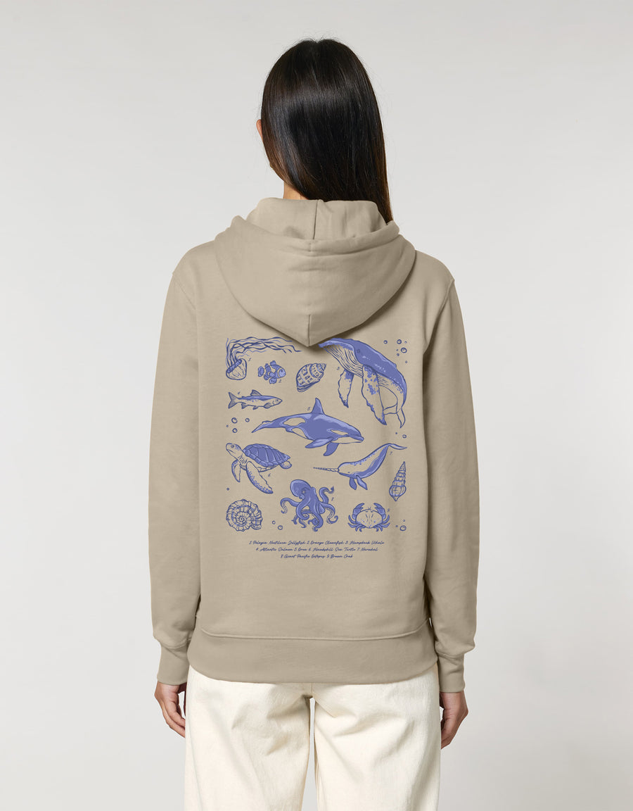 Under The Sea Printed Unisex Hoodie