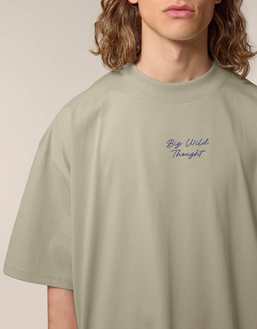 Under The Sea Printed Unisex Oversized Tee