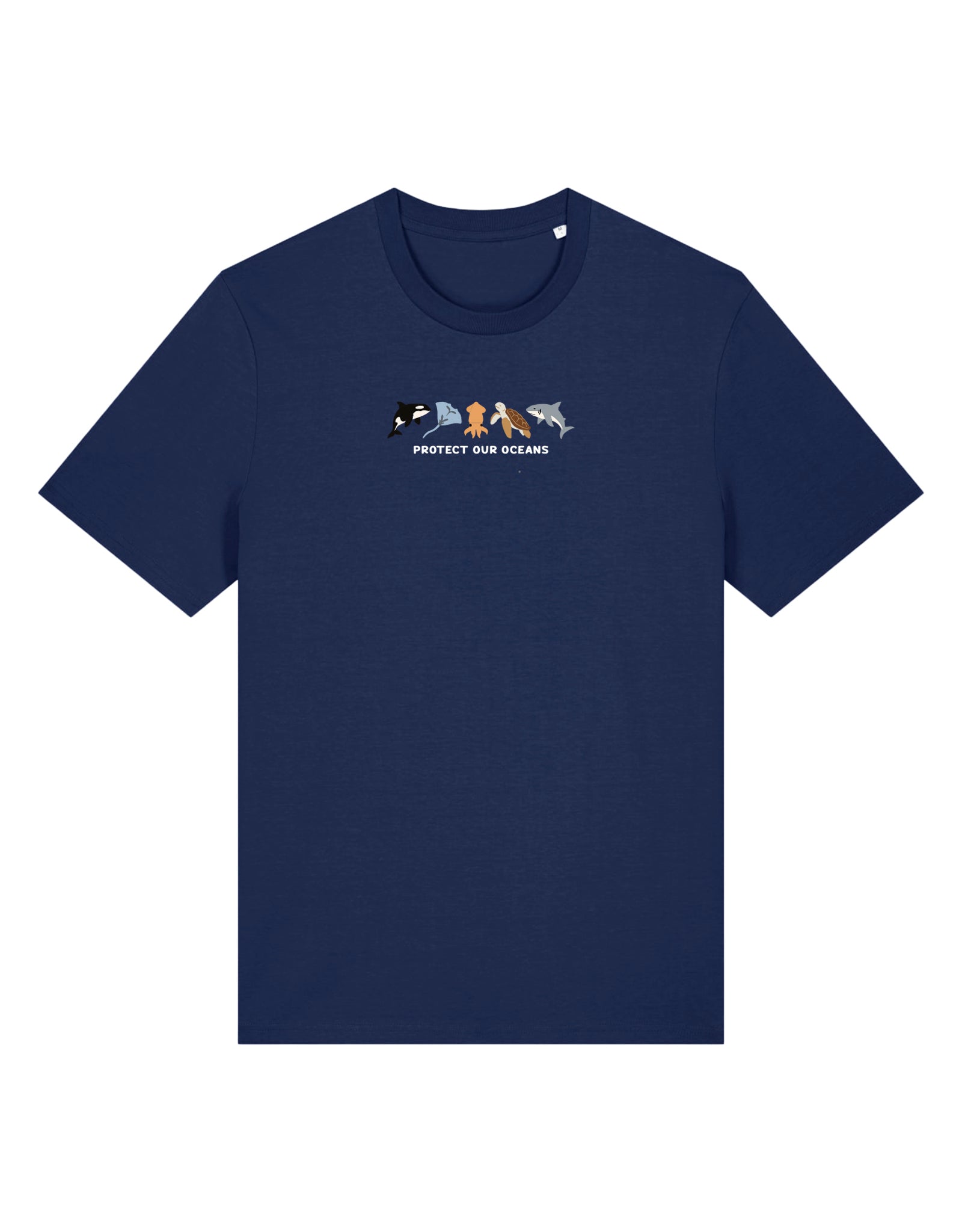 Protect Our Oceans Embroidered Unisex T-Shirt