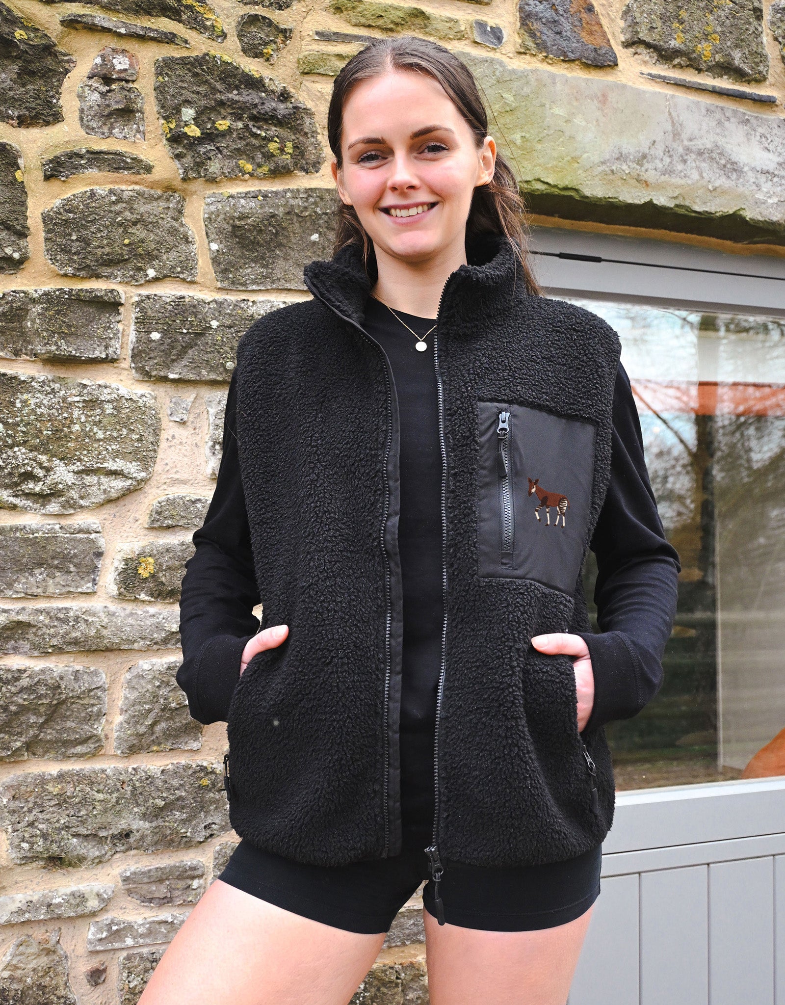 Okapi Recycled Polyester Fleece Gilet