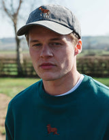 Okapi Embroidered Vintage Cap
