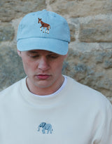 Okapi Embroidered Vintage Cap