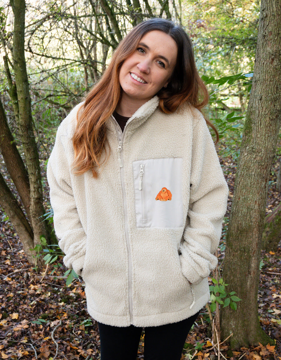 Orangutan Full Zip Recycled Polyester Fleece