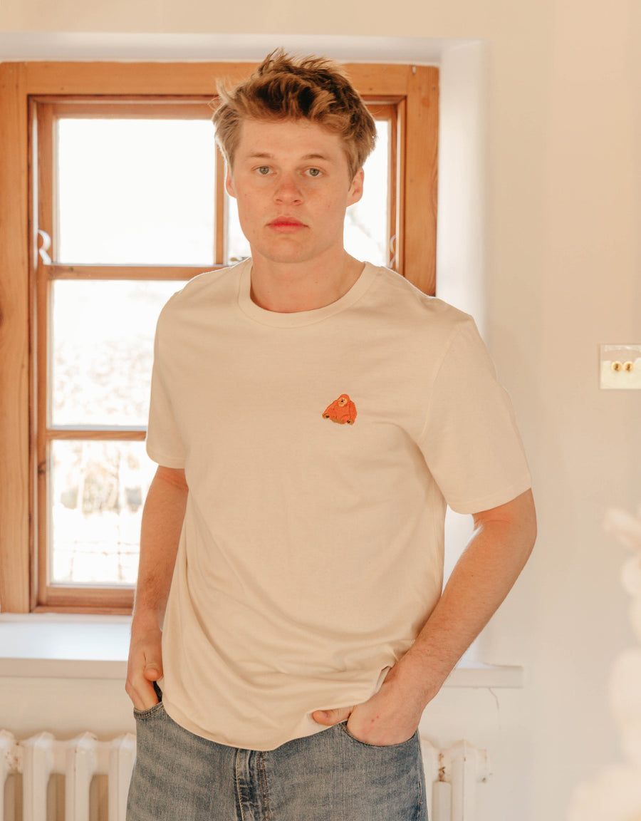 Orangutan Embroidered Unisex T-Shirt
