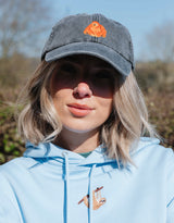Orangutan Embroidered Vintage Cap