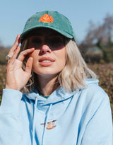 Orangutan Embroidered Vintage Cap