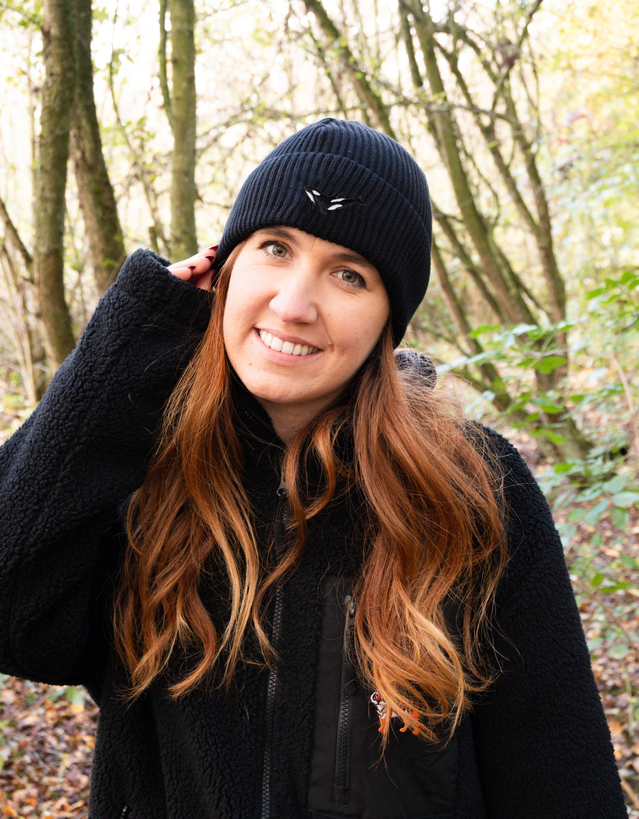 Orca Embroidered Beanie