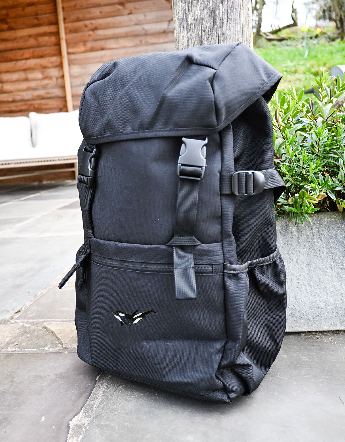 Orca Embroidered Recycled Rucksack