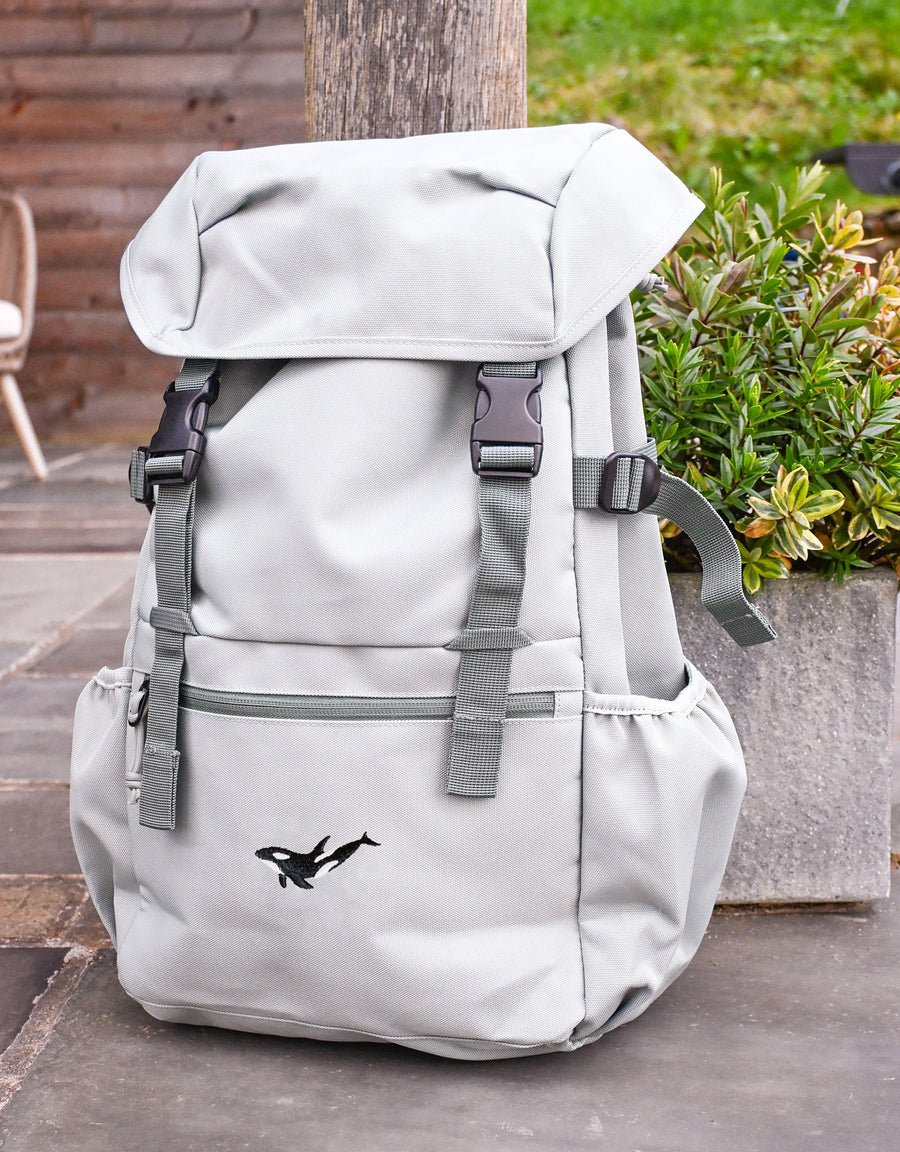 Orca Embroidered Recycled Rucksack