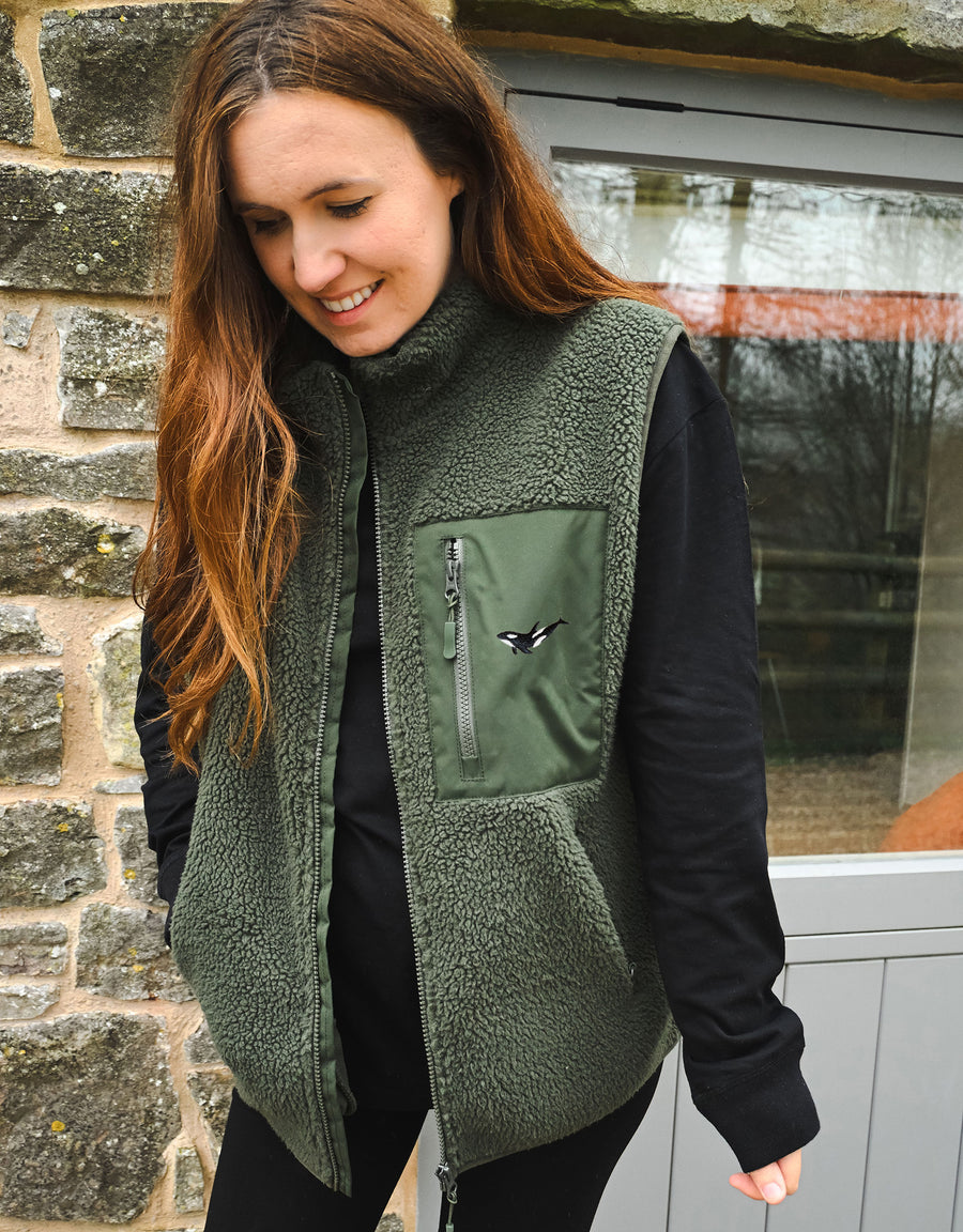 Orca Recycled Polyester Fleece Gilet
