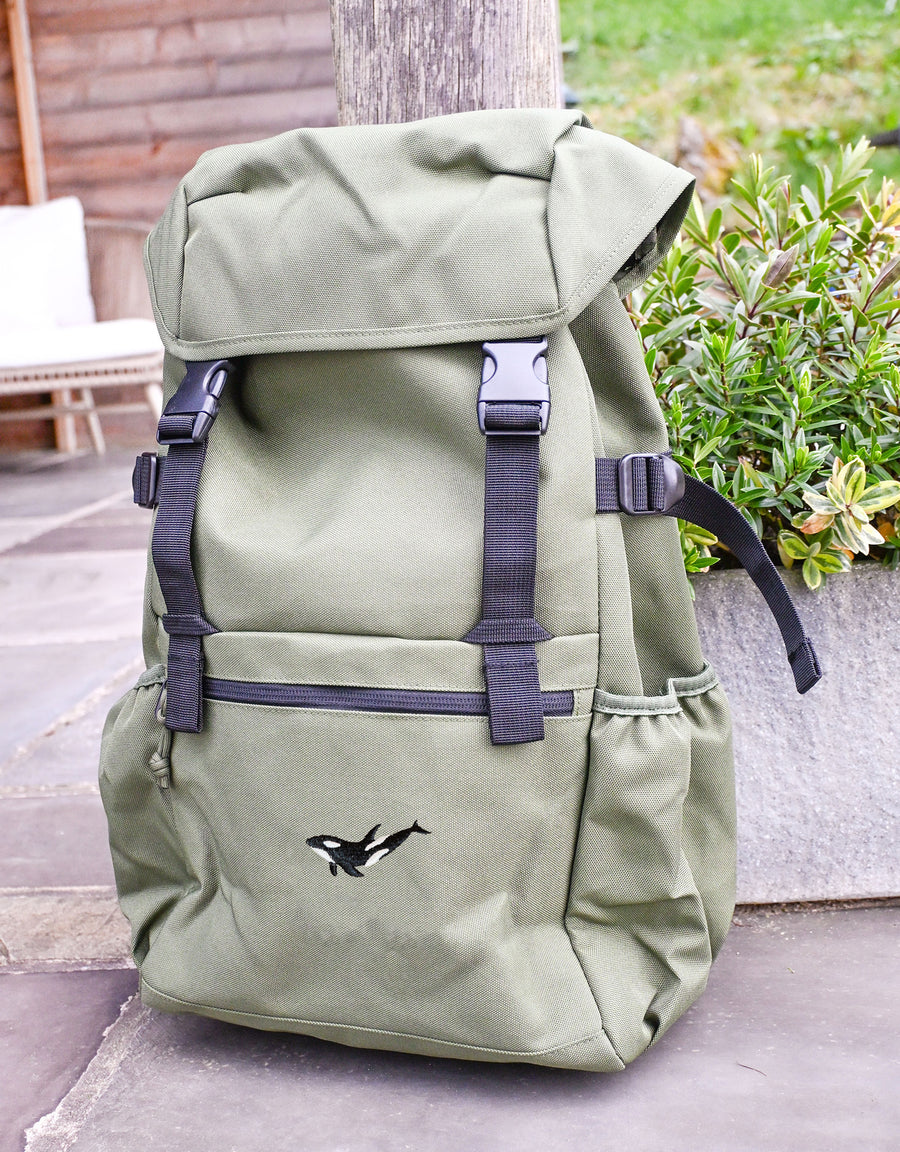 Orca Embroidered Recycled Rucksack