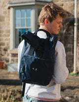 Orca Embroidered Fold-Top Backpack