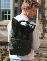 Orca Embroidered Fold-Top Backpack