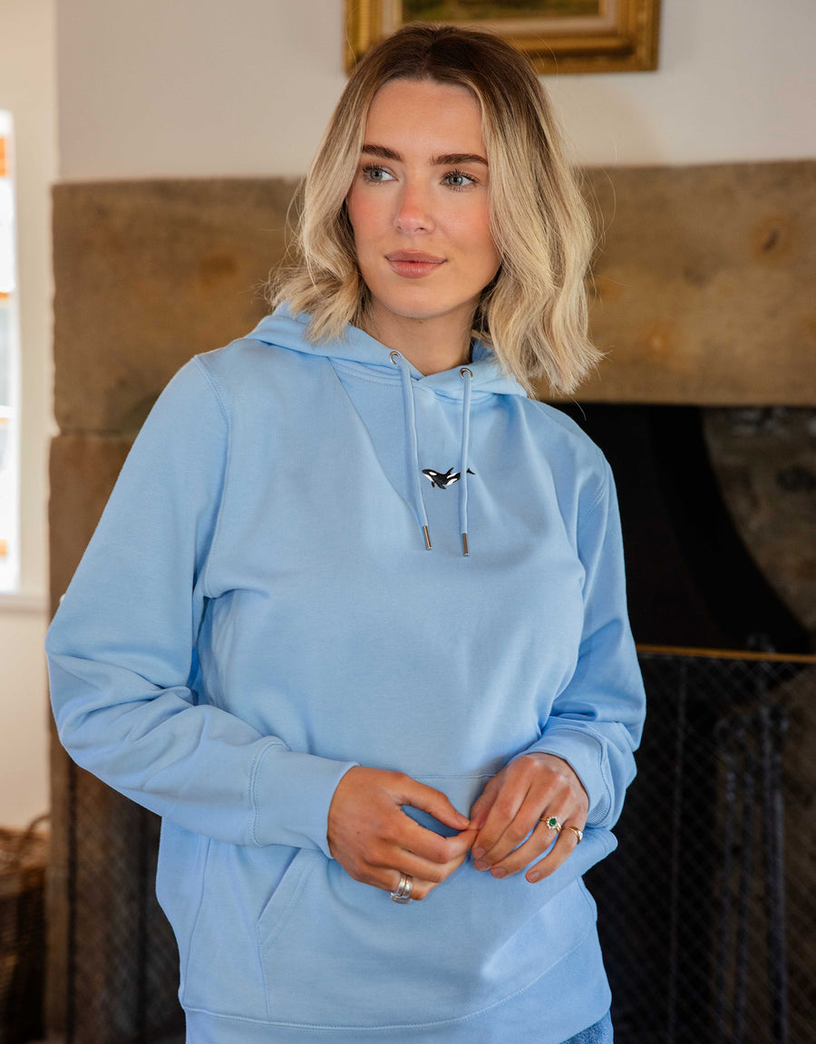 Orca Embroidered Unisex Hoodie