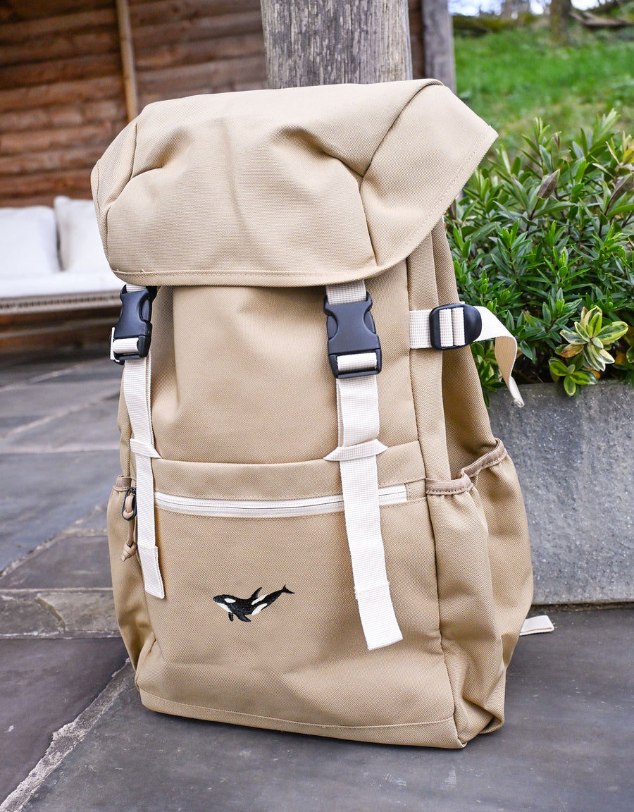 Orca Embroidered Recycled Rucksack