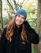 Orca Embroidered Beanie