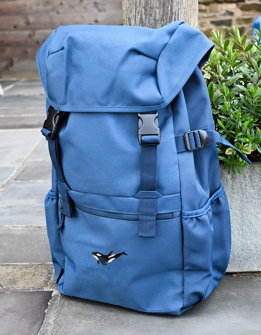 Orca Embroidered Recycled Rucksack
