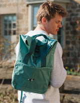 Orca Embroidered Fold-Top Backpack