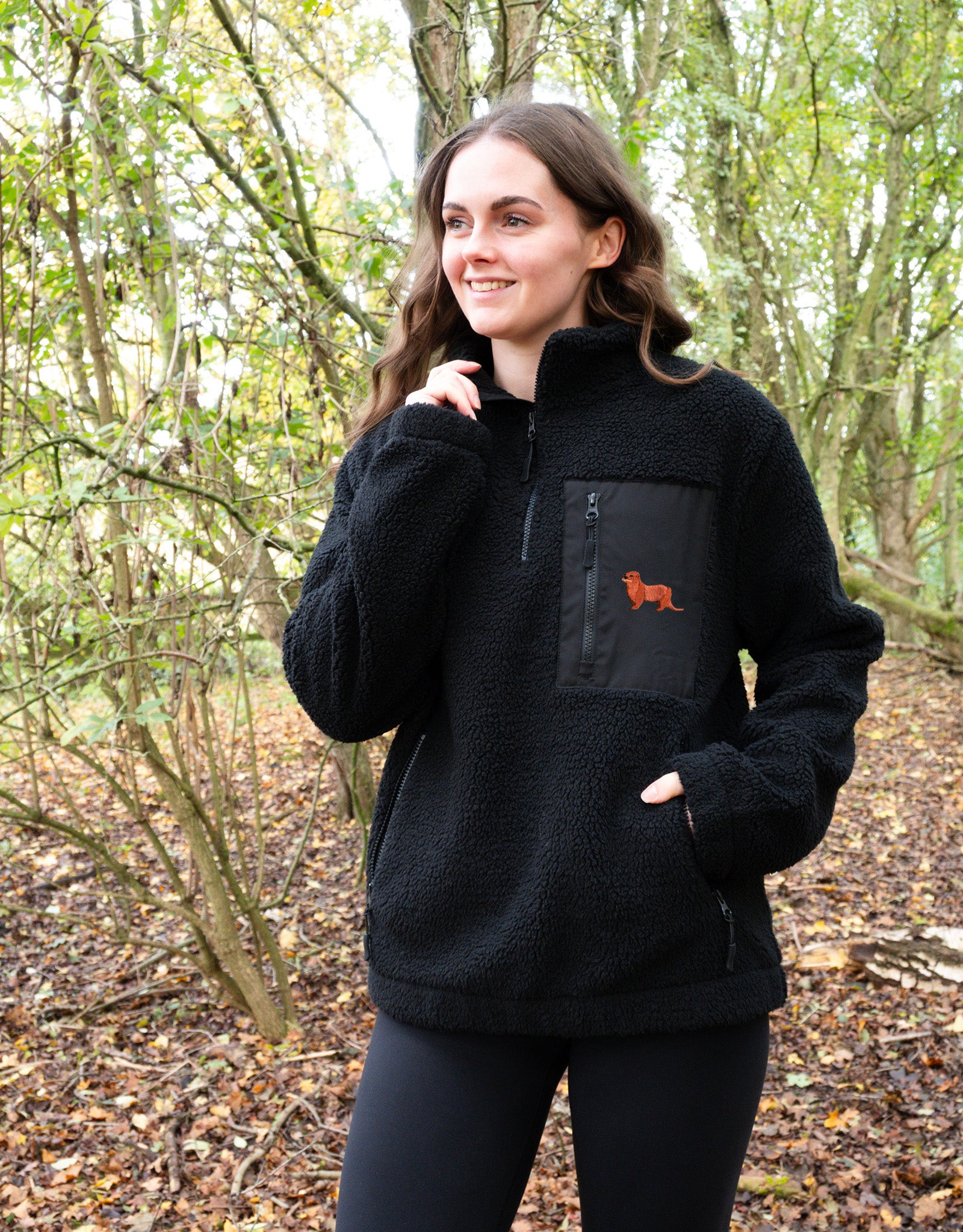 Otter 1/4 Zip Recycled Polyester Fleece