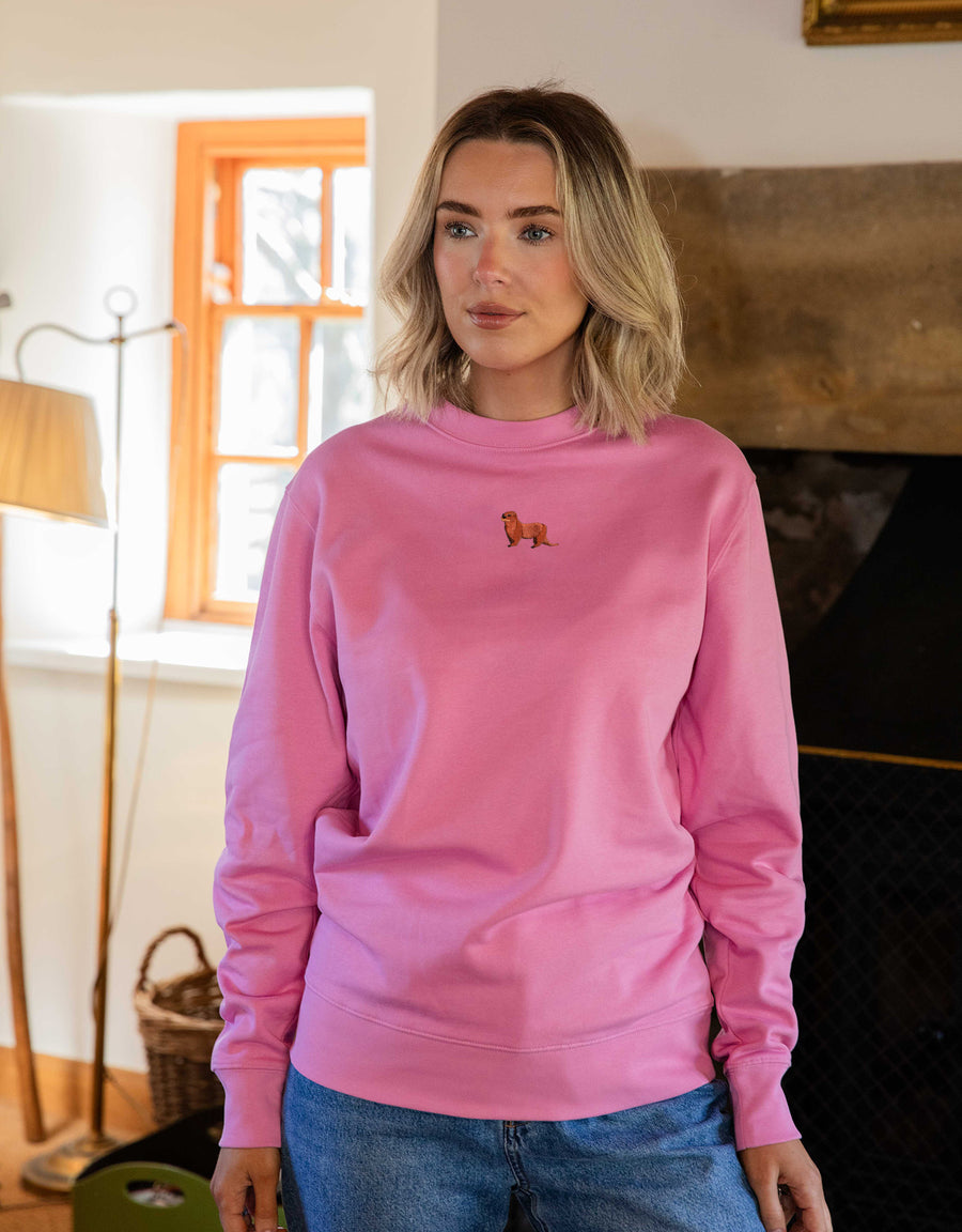 Otter Embroidered Unisex Sweatshirt
