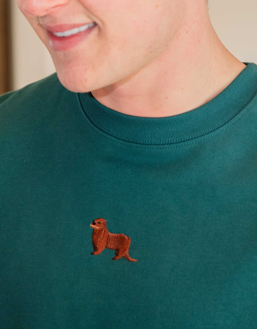 Otter Embroidered Unisex Sweatshirt