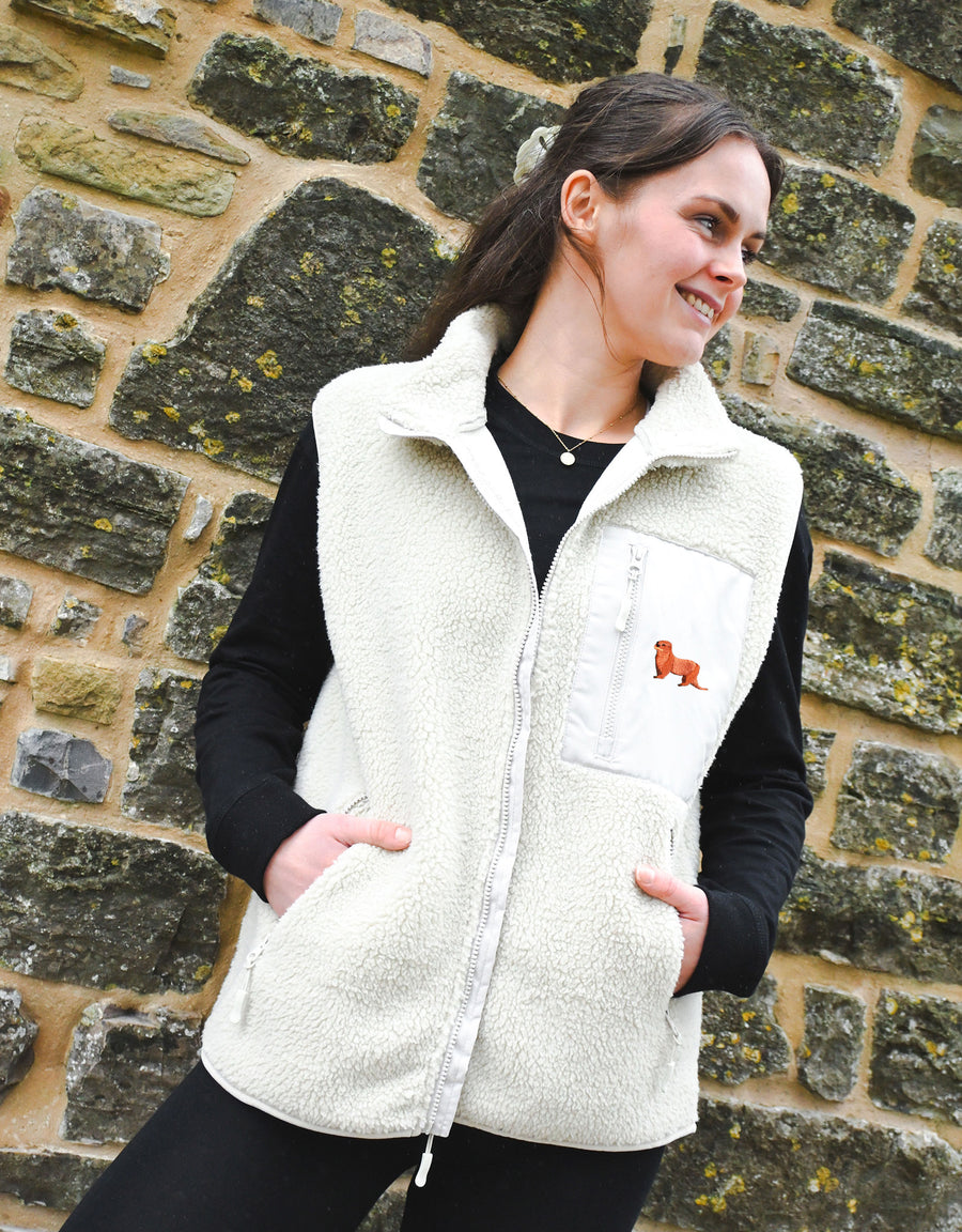 Otter Recycled Polyester Fleece Gilet