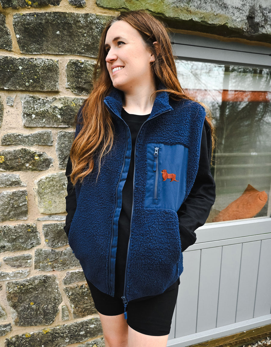 Otter Recycled Polyester Fleece Gilet