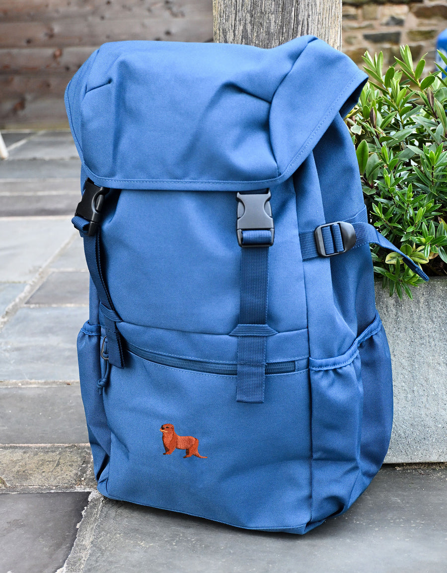 Otter Embroidered Recycled Rucksack