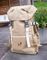 Painted Dog Embroidered Recycled Rucksack
