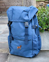 Painted Dog Embroidered Recycled Rucksack