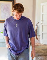 Penguin Embroidered Unisex Oversized Tee