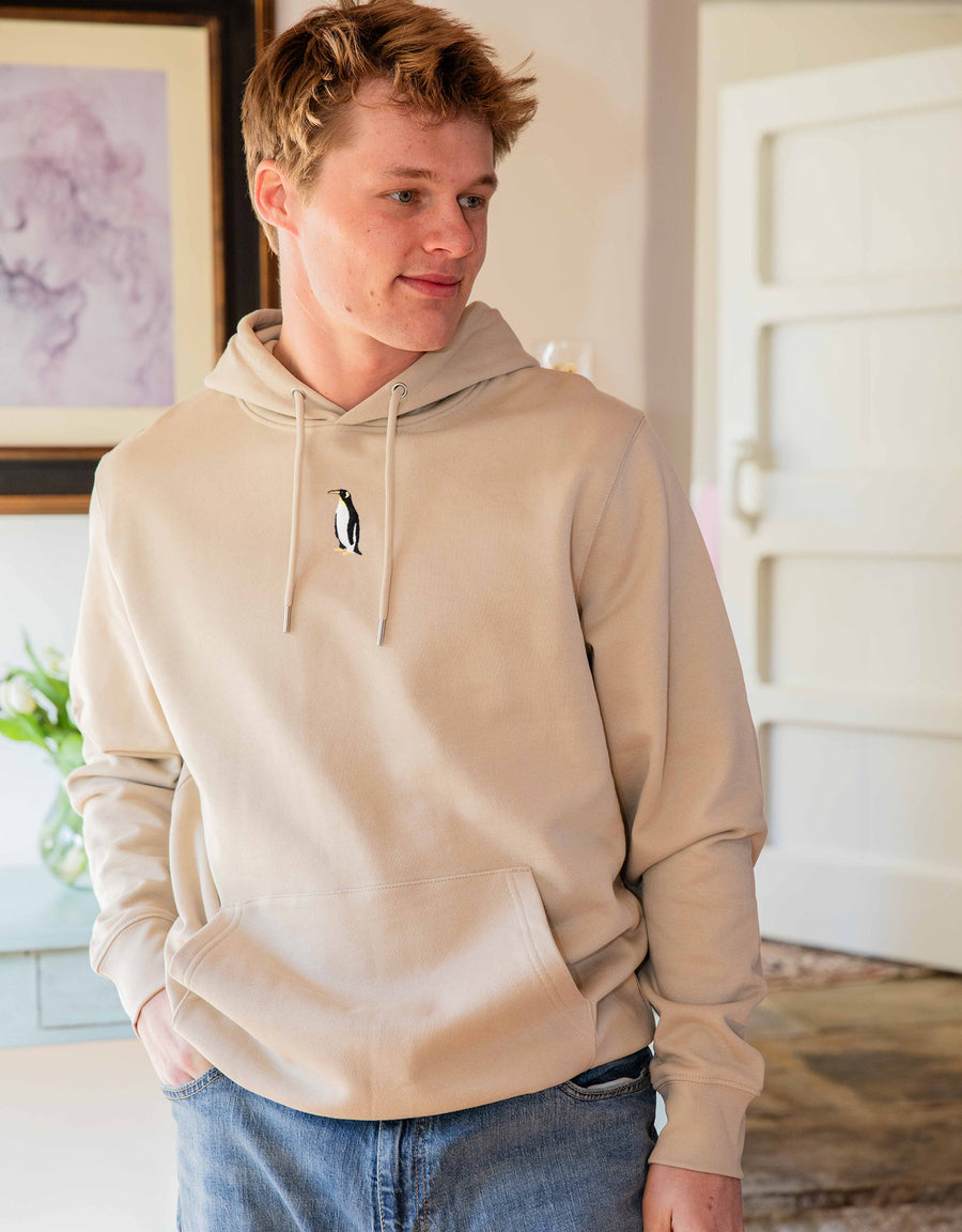 Penguin Embroidered Unisex Hoodie