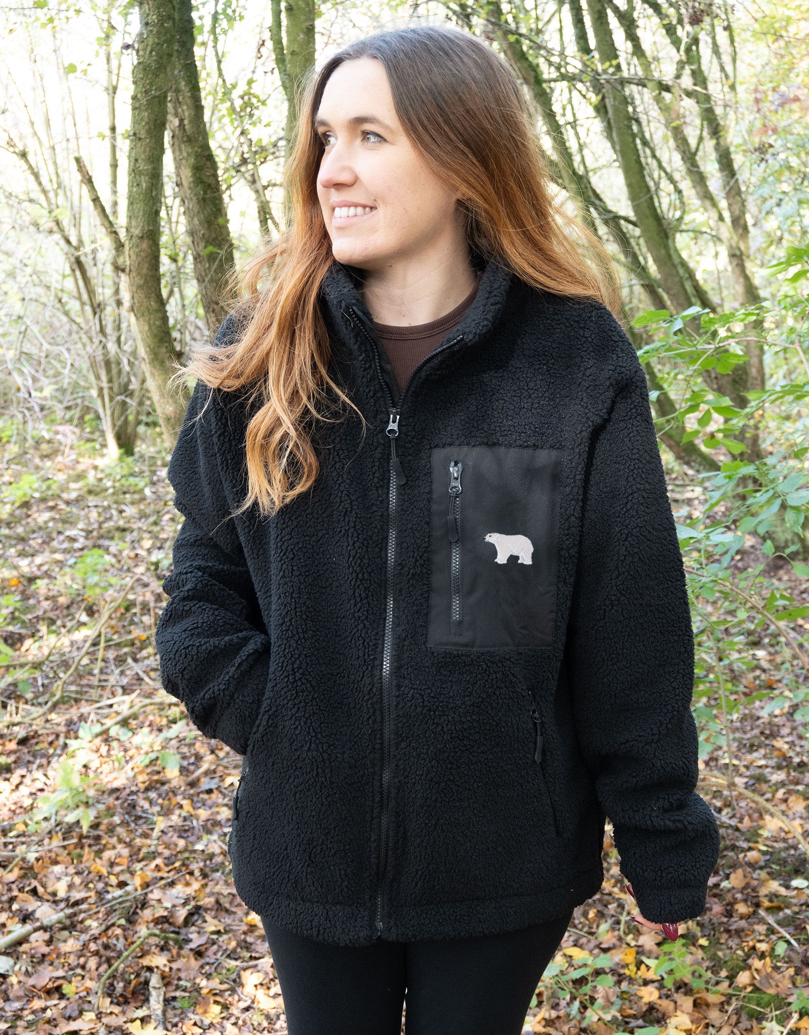 Polar Bear Full Zip Recycled Polyester Fleece