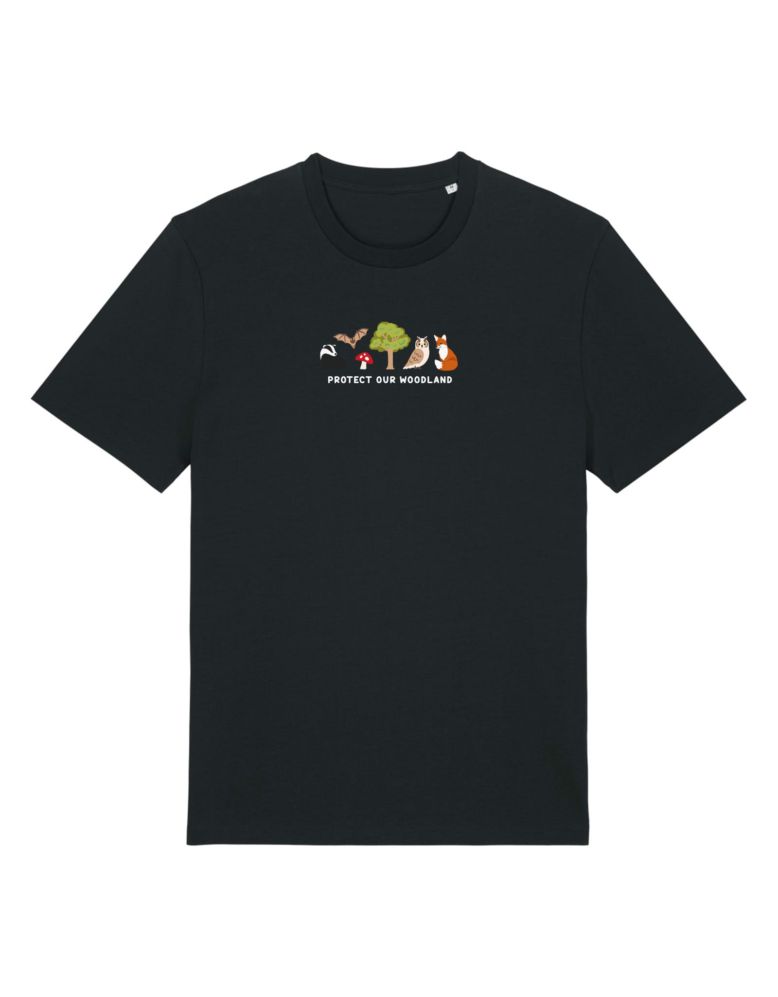 Protect Our Woodland Embroidered Unisex T-Shirt