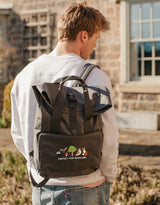 Protect Our Woodland Embroidered Fold-Top Backpack