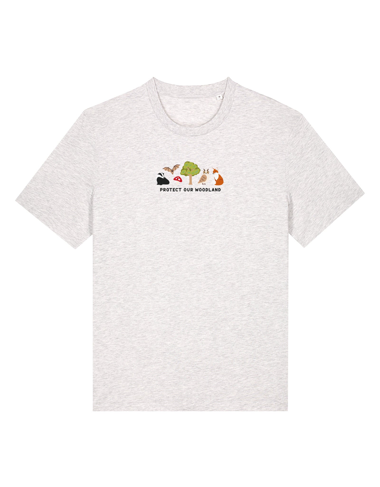 Protect Our Woodland Embroidered Unisex T-Shirt