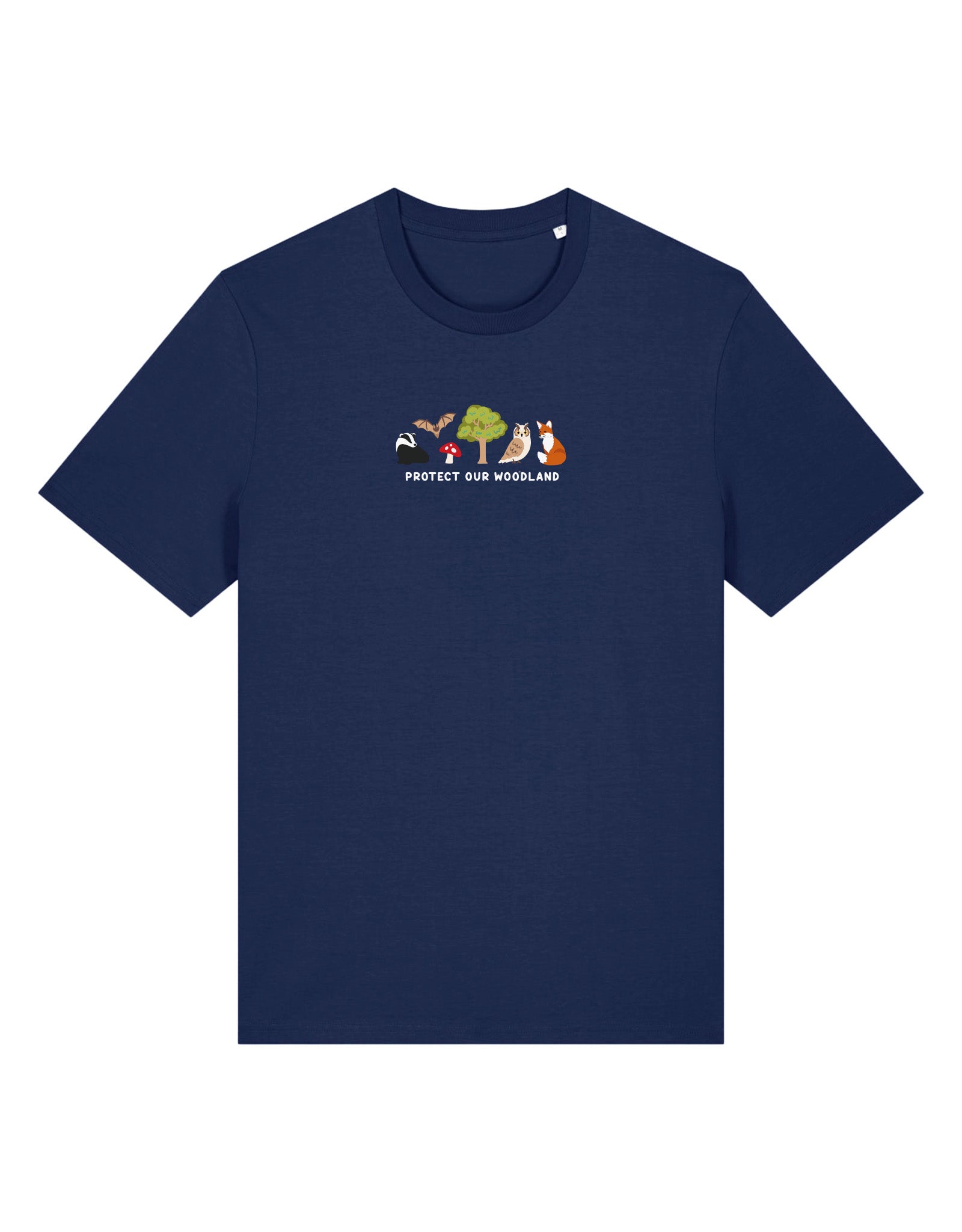 Protect Our Woodland Embroidered Unisex T-Shirt