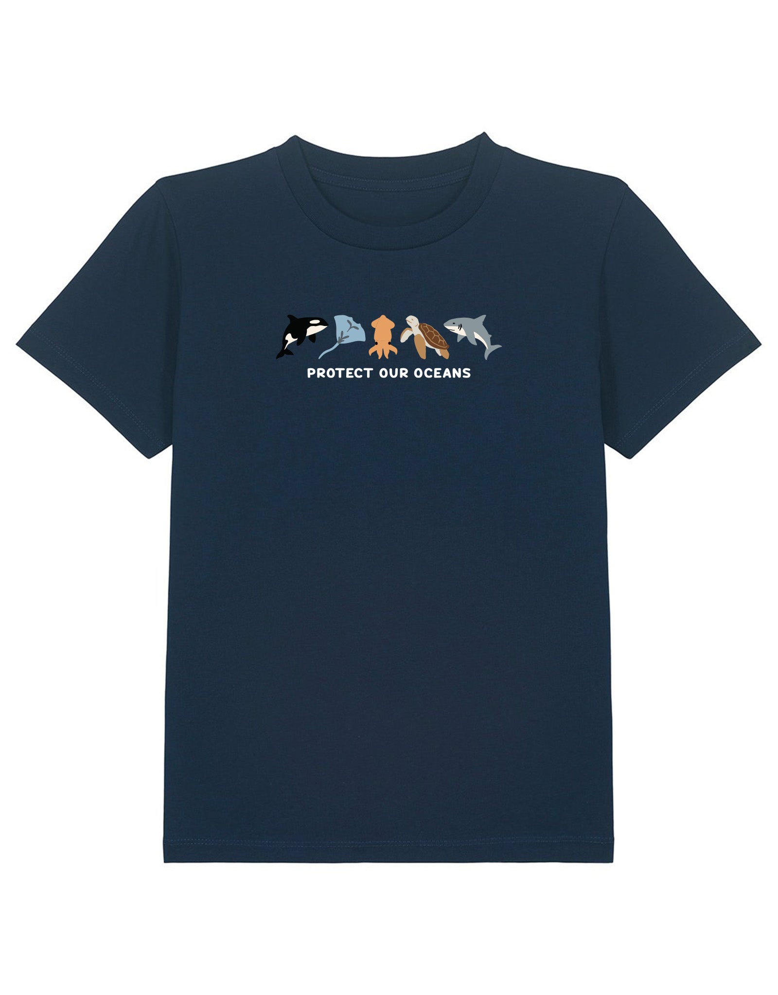 Protect Our Oceans Embroidered Children’s T-Shirt