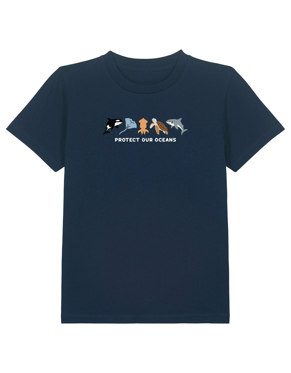 Protect Our Oceans Embroidered Children’s T-Shirt