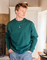 Puffin Embroidered Unisex Sweatshirt