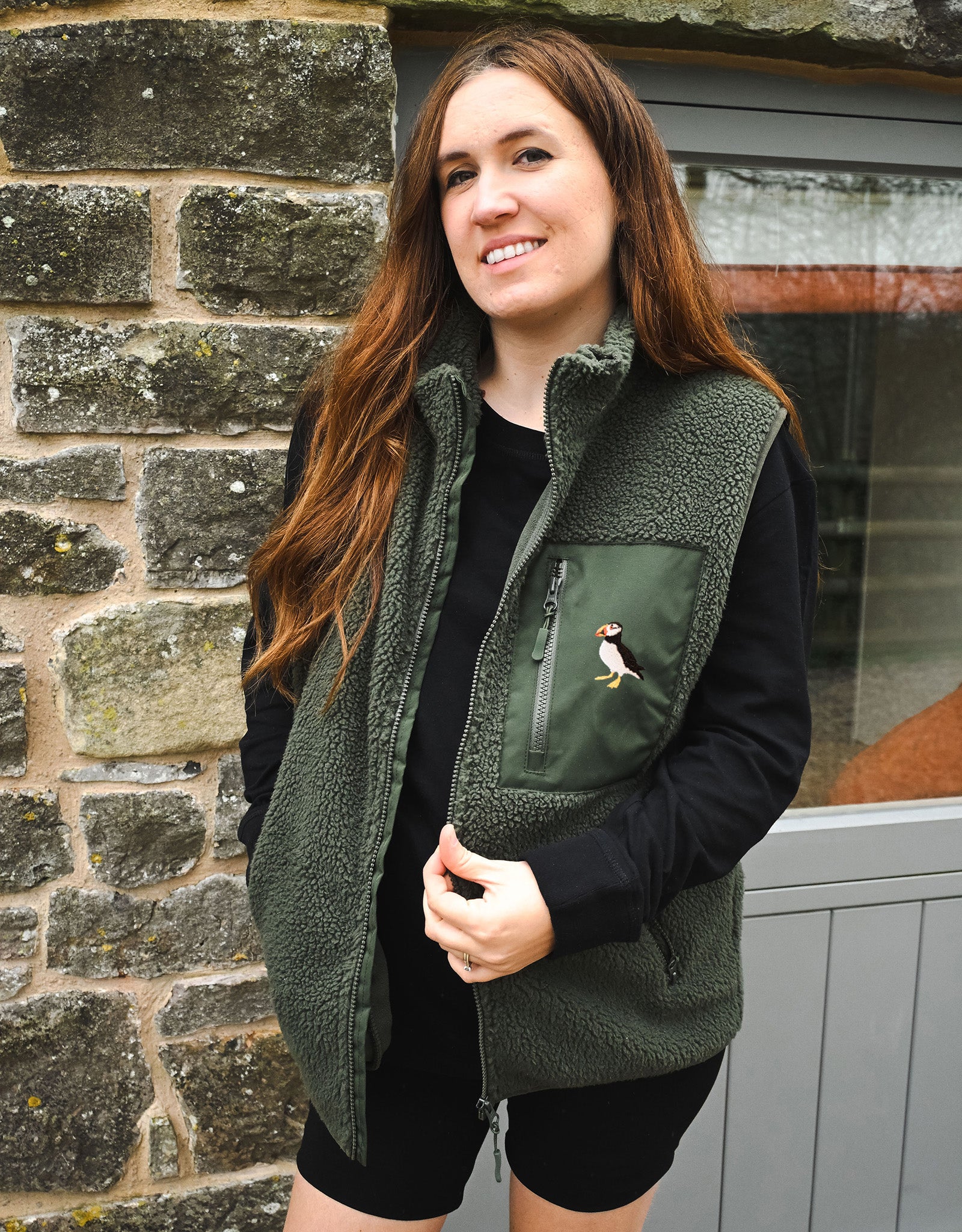 Puffin Recycled Polyester Fleece Gilet