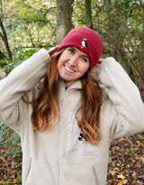 Puffin Embroidered Beanie